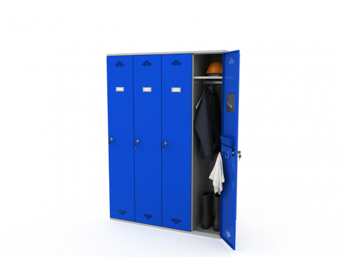 Детальное изображение Шкаф гардеробный металлический COMFORT 1700/44 (1200) - Купить