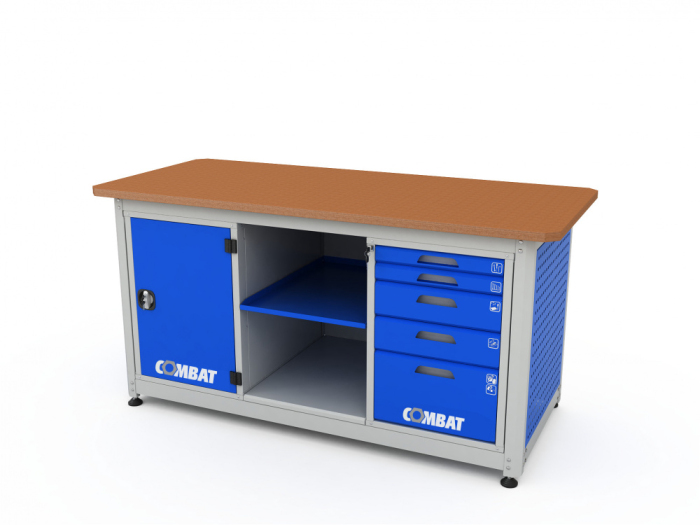 Детальное изображение Верстак двухтумбовый COMBAT 2105.1830 - Купить