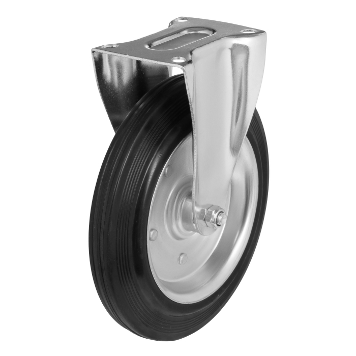 Детальное изображение Колесо Стелла-техник 4002-250 диаметр 250мм, грузоподъемность 210кг, резина, металл - Купить