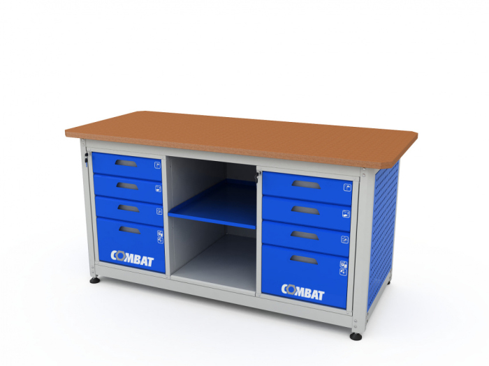 Детальное изображение Верстак двухтумбовый COMBAT 2404.1830 - Купить