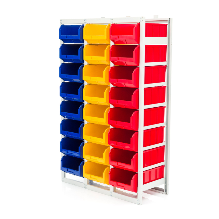 Детальное изображение Стеллаж с направляющими стационарный Стелла-техник CP-4 , 1 основная и 2 дополнительные - Купить