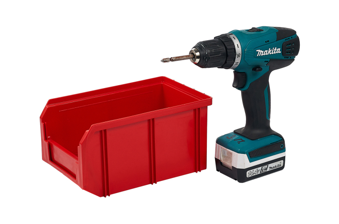 Детальное изображение Пластиковый ящик Стелла-техник V-2-красный 234х149х121мм, 3,8 литра - Купить