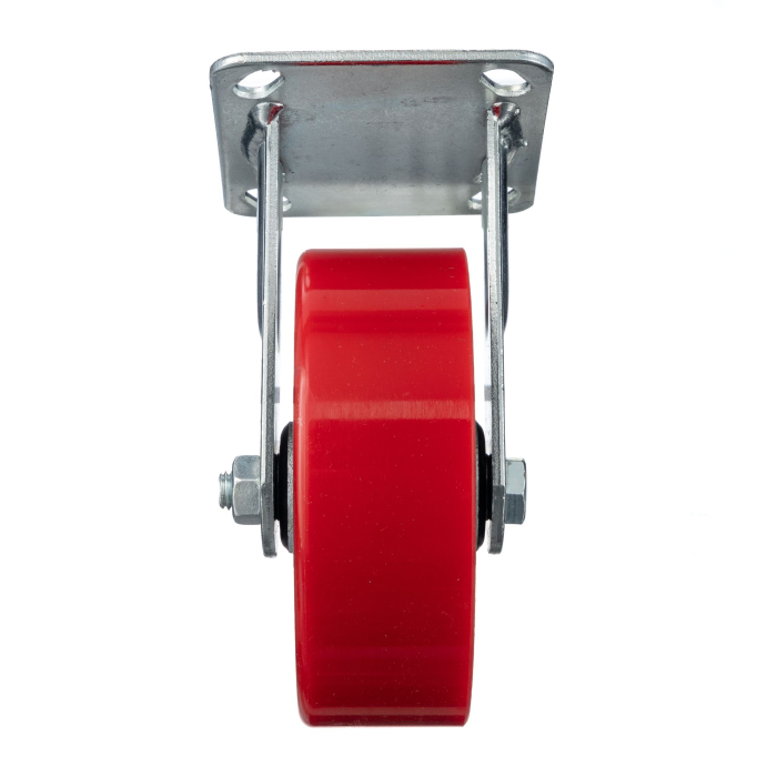 Детальное изображение Колесо Стелла-техник N29150CPUF d=150мм, чугун/полиуретан, неповоротное, игольчатый, г/п=300кг - Купить