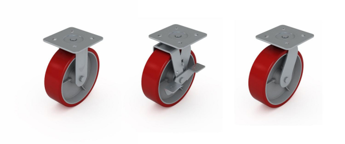 Детальное изображение Колеса полиуретан d=150 мм (к-т) - Купить