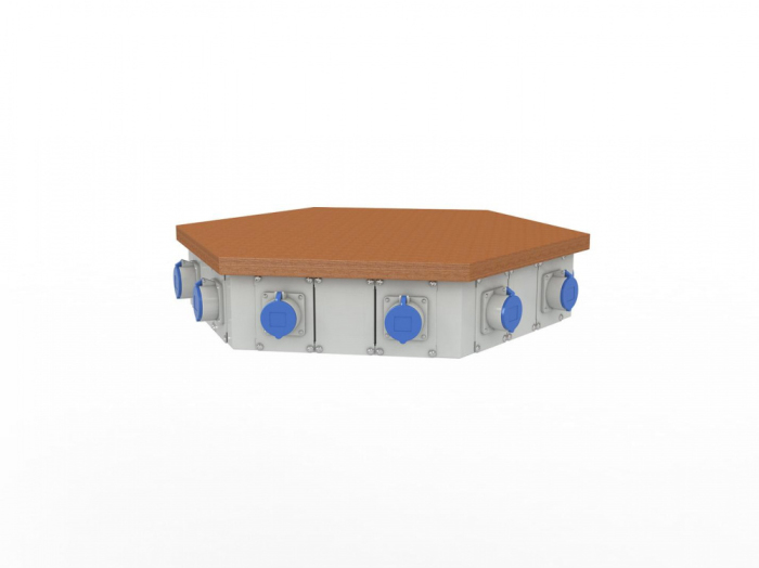 Детальное изображение Верхний блок электропитания для шеститумбового верстака WOKER PRO - Купить