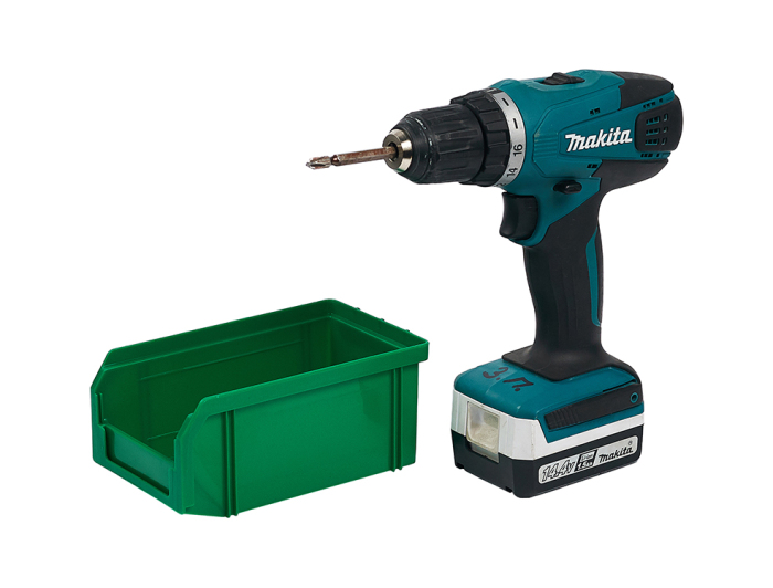 Детальное изображение Пластиковый ящик Стелла-техник V-1-зеленый 171х102х75мм, 1 литр - Купить