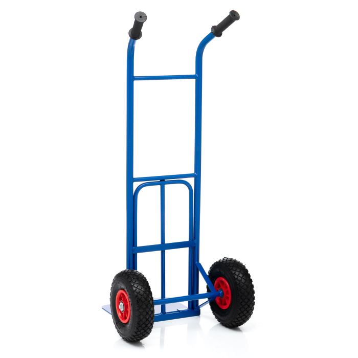 Детальное изображение Тележка грузовая Стелла-техник КГ-150-PU-1120-255 , с откидной полкой ,грузоподъемность 150кг - Купить