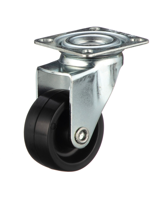 Детальное изображение Колесо Tellure Rota 324101 поворотное, диаметр 40мм, грузоподъемность 30кг, полиамид - Купить