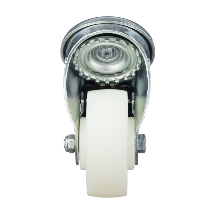 Детальное изображение Колесо Стелла-техник N45100PNYDB , d=100мм, полиамидповоротное с отверстием 12мм и тормозом, подшипник скольжения, г/п=200кг - Купить