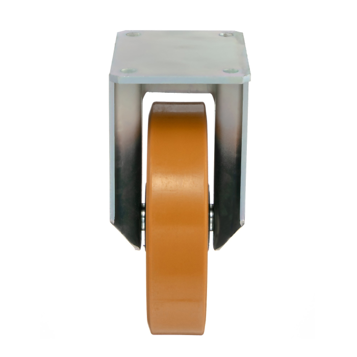 Детальное изображение Колесо Tellure Rota 648854 неповоротное, диаметр 150мм, грузоподъемность 700кг, полиуретан TR, чугун - Купить