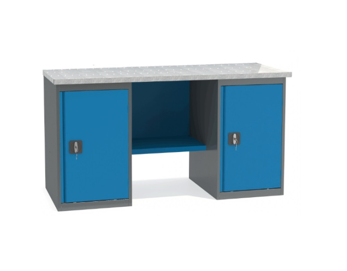 Детальное изображение ВТ2-1.9 Верстак с двумя тумбами - Купить