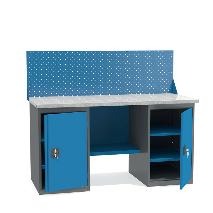 Детальное изображение ВТ2-1.6 Верстак с двумя тумбами - Купить