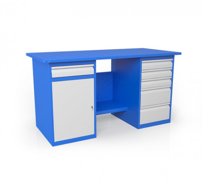 Детальное изображение Верстак слесарный промышленный ВСТ-Н 15/205-ПС500 - Купить