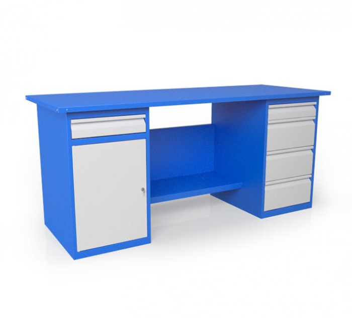 Детальное изображение Верстак мобильный слесарный ВСТ-Н 18/204-ПС800 - Купить