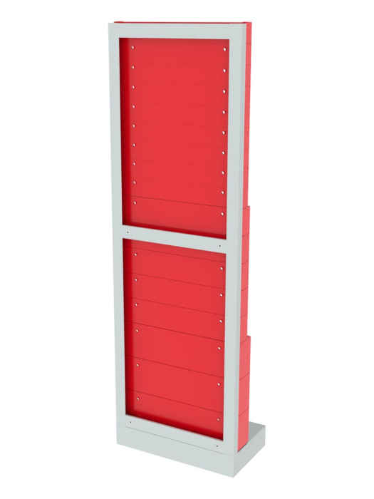 Детальное изображение Стойка напольная Стелла-техник 405-09-05-03 (610х325х1850) - Купить