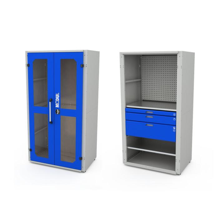 Детальное изображение Шкаф для инструментов MODUL XL 07 с дверями со смотровыми окнами - Купить
