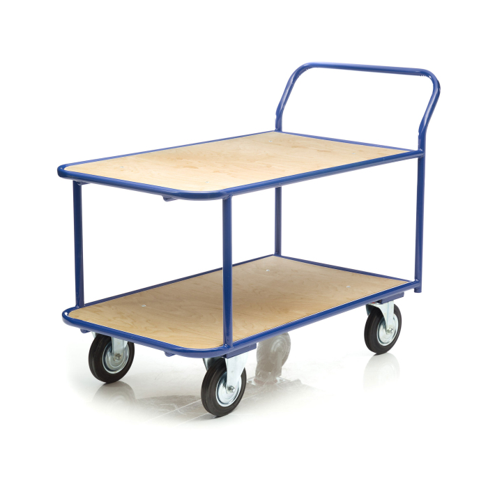 Детальное изображение Тележка платформенная Стелла-техник КП-2-200-К , 2-х ярусная, 700х1200мм - Купить