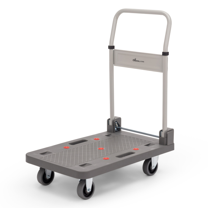 Детальное изображение Тележка платформенная Стелла-техник FW-150П со складной ручкой, 150 кг - Купить