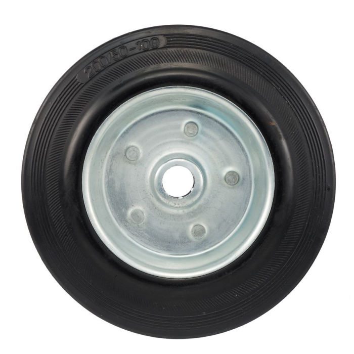 Детальное изображение Колесо Стелла-техник 4000-200 диаметр 200мм, грузоподъемность 185кг, резина, металл - Купить
