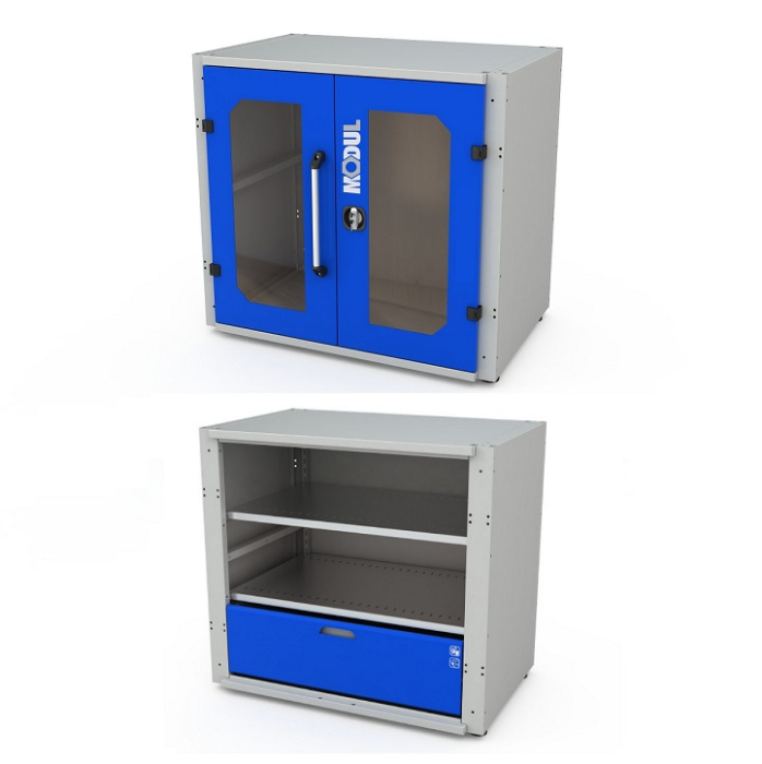Детальное изображение Шкаф для инструментов MODUL 1/2 XL 05 с дверями со смотровыми окнами - Купить