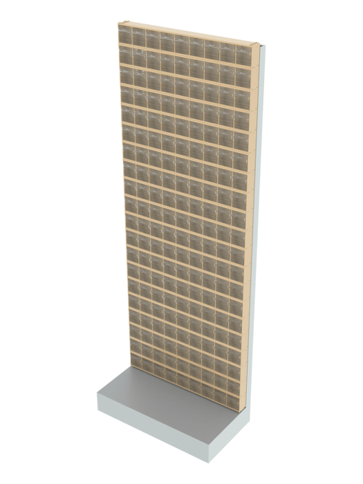 Детальное изображение Стойка бежевая напольная Стелла-техник 404-20-00-00-B (610х325х1650) - Купить