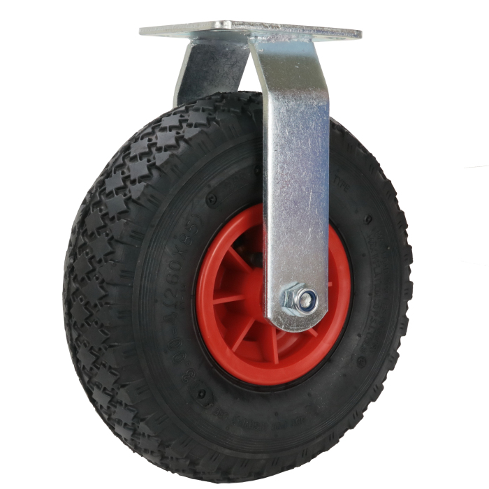 Детальное изображение Колесо Стелла-техник 1120-255-1-F неповоротное, диаметр 255мм, грузоподъемность 136кг - Купить