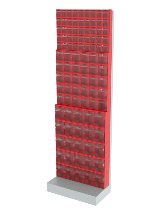 Детальное изображение Стойка напольная Стелла-техник 405-05-05-05 (610х325х1850) - Купить