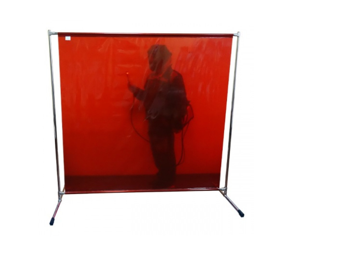 Детальное изображение Сварочный экран «Скрин ЭП» 1800х2200 мм, цвет красный глянцевый, din 6 - Купить