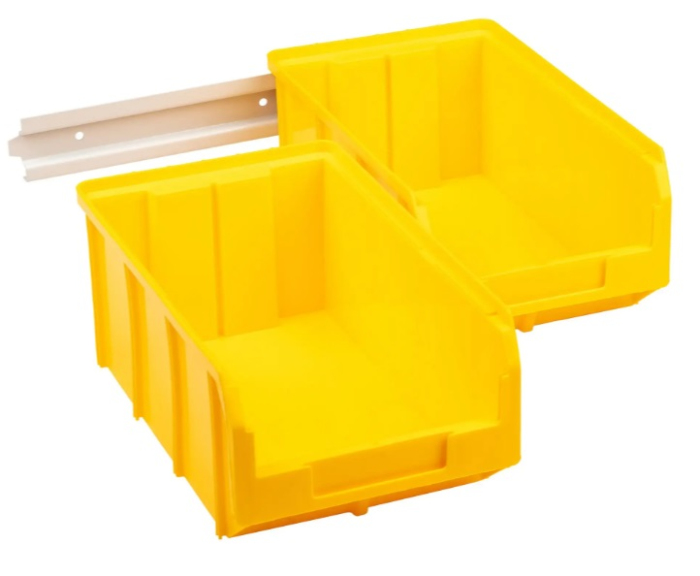 Детальное изображение Органайзер настенный Стелла-техник V-3-440-желтый , 2 ящика V-3 - Купить