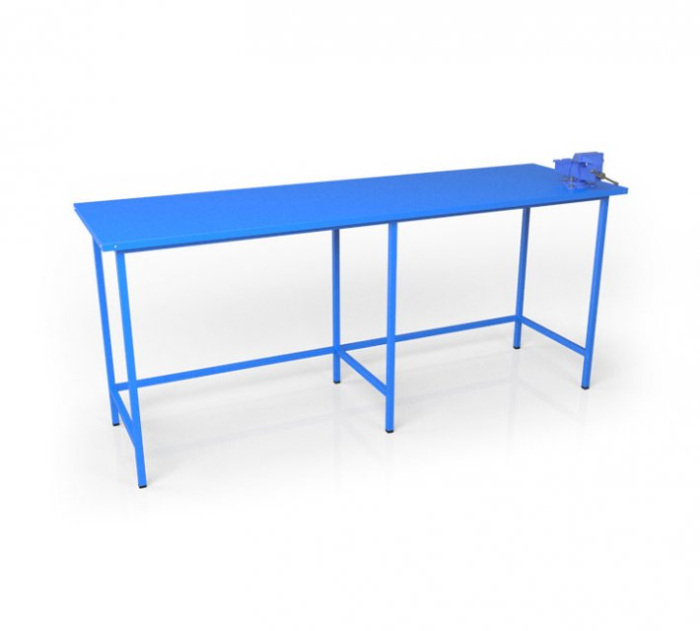 Детальное изображение Двойной слесарный стол с тисками ВСТ-21/00 - Купить