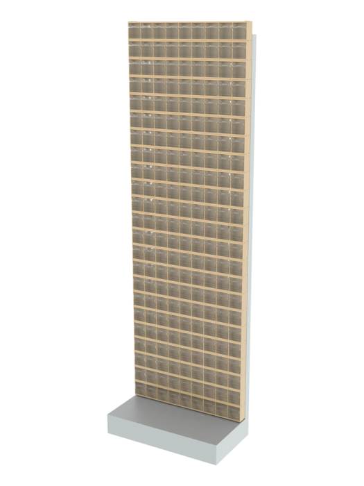 Детальное изображение Стойка бежевая напольная Стелла-техник 405-23-00-00-B (610х325х1850) - Купить