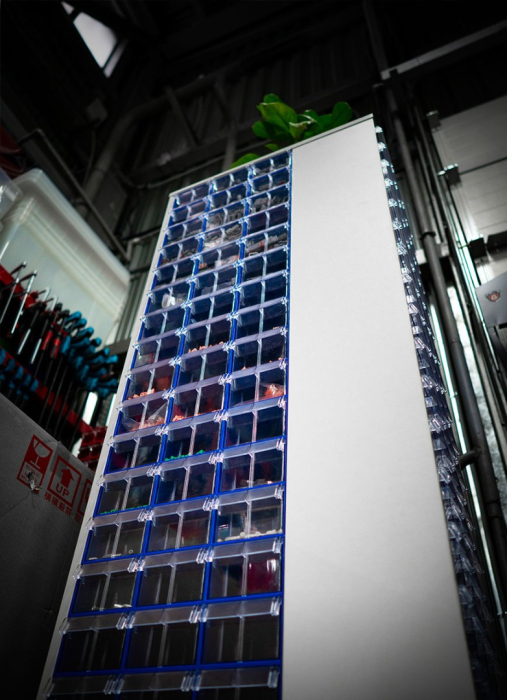 Детальное изображение Шкаф поворотный Стелла-техник С-2-204 на 204 короба (ЛДСП) - Купить