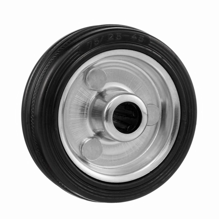 Детальное изображение Колесо Стелла-техник 4000-75 диаметр 75мм, грузоподъемность 50кг, резина, металл - Купить