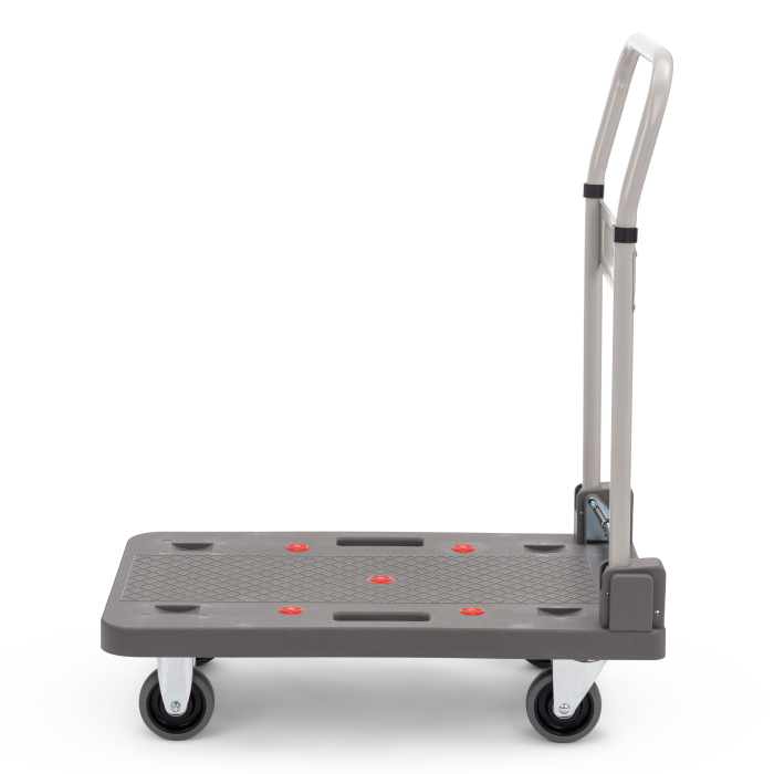 Детальное изображение Тележка платформенная Стелла-техник FW-150П со складной ручкой, 150 кг - Купить