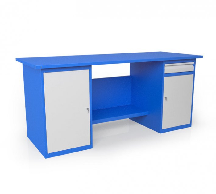 Детальное изображение Слесарный двухтумбовый верстак ВСТ-Н 18/102-ПС800 - Купить