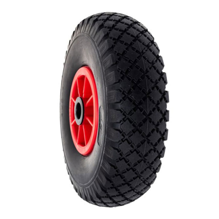 Детальное изображение Колесо Tellure Rota 823701 под ось 20 мм, диаметр 260мм, грузоподъемность 70кг, литой полиуретан, полипропилен - Купить