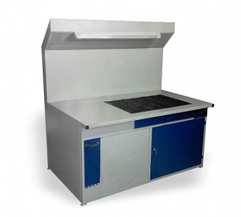 Стол сварщика ССКВУ 2 без вытяжки - Анонс изображение