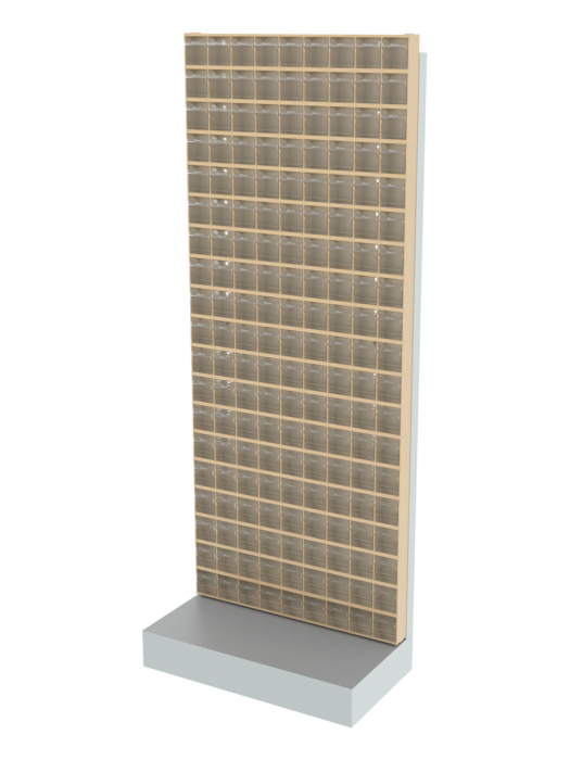 Детальное изображение Стойка бежевая напольная Стелла-техник 403-19-00-00-B (610х325х1500) - Купить