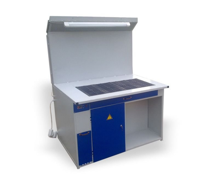 Детальное изображение Стол сварщика СCК с вытяжкой и пусковым управлением - Купить
