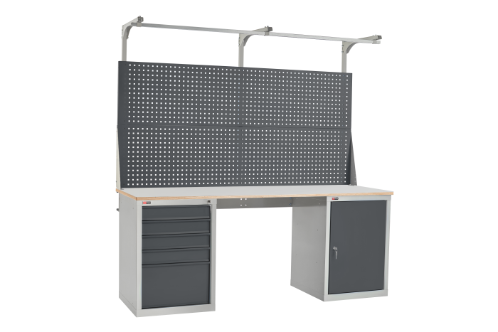 Детальное изображение Верстак ДиКом ВЛ-200-07-МФ+Э3 - Купить