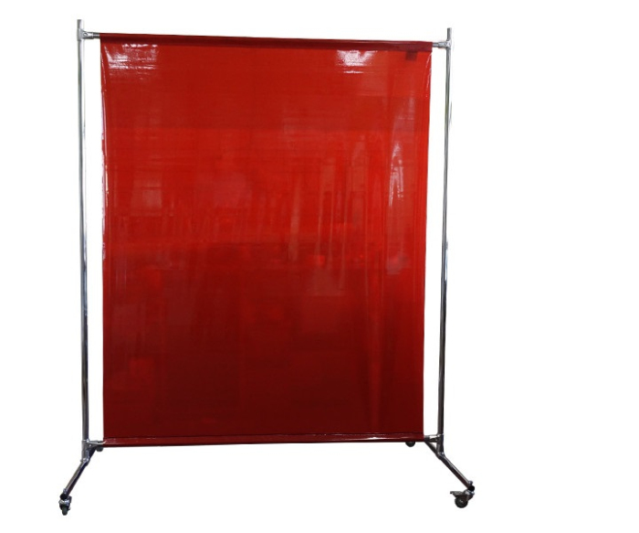 Детальное изображение Сварочный экран «Скрин ЭПК» 1400х2400 мм, цвет красный глянцевый, din 9 - Купить