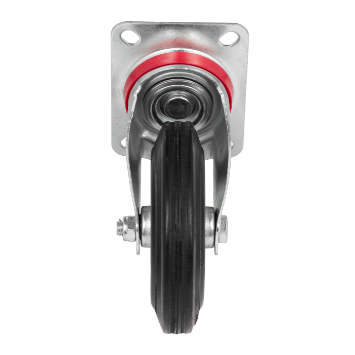 Детальное изображение Колесо Стелла-техник 4001-160 диаметр 160мм, грузоподъемность 145кг, резина, металл - Купить