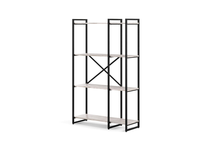 Детальное изображение GUTTA Стеллаж двухсекционный 151х92х34 см - Купить