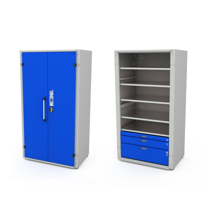 Детальное изображение Шкаф для инструментов MODUL XL 10 со сплошными дверями - Купить