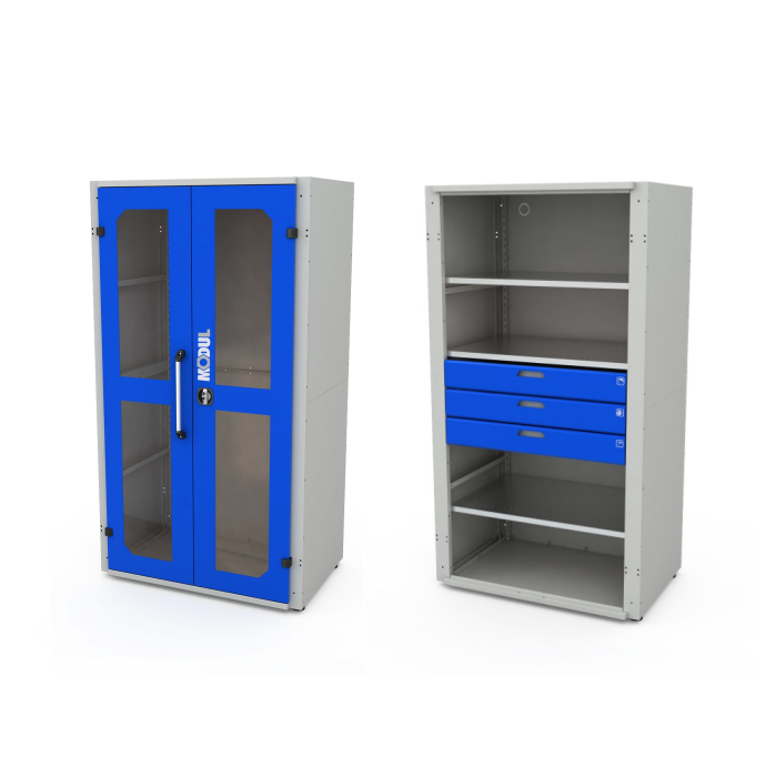 Детальное изображение Шкаф для инструментов MODUL XL 09 с дверями со смотровыми окнами - Купить