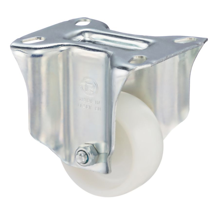 Детальное изображение Колесо Tellure Rota 685101 неповоротное, диаметр 80мм, грузоподъемность 180кг, полиамид - Купить