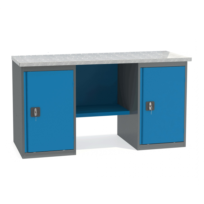 Детальное изображение ВТ2-1.6 Верстак с двумя тумбами - Купить