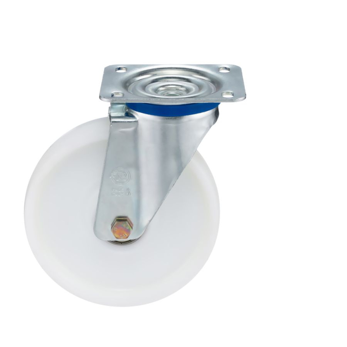 Детальное изображение Колесо Tellure Rota 684206 поворотное, диаметр 200мм, грузоподъемность 500кг, полиамид, шариковый подшипник - Купить