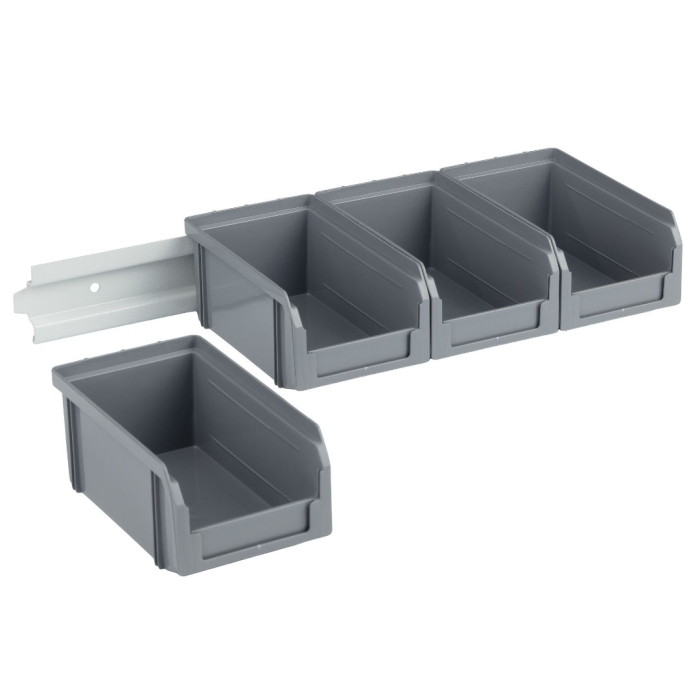 Детальное изображение Органайзер настенный Стелла-техник V-1-440-серый 4 ящика V-1 - Купить