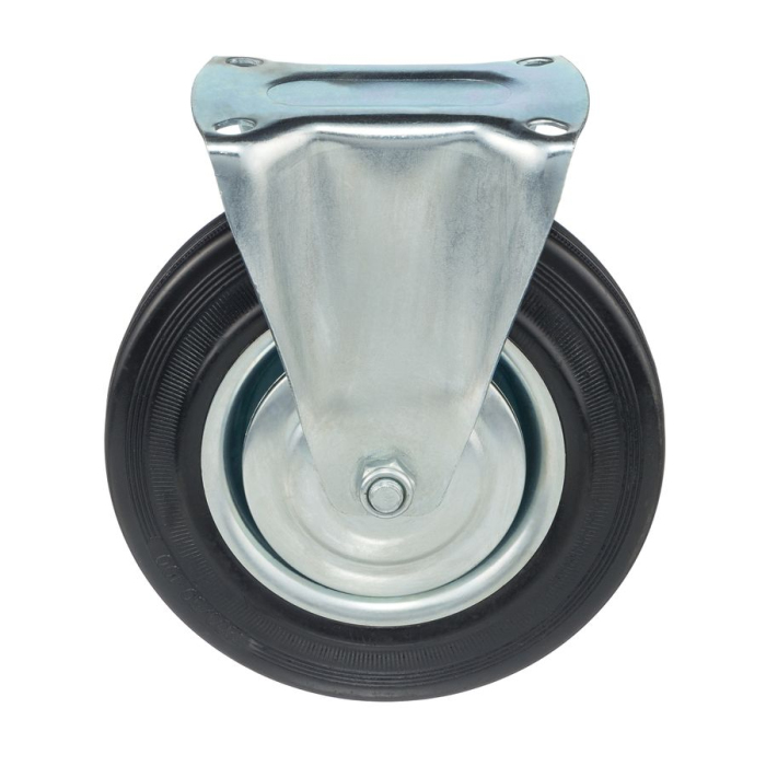 Детальное изображение Колесо Стелла-техник 4002-200 диаметр 200мм, грузоподъемность 185кг, резина, металл - Купить